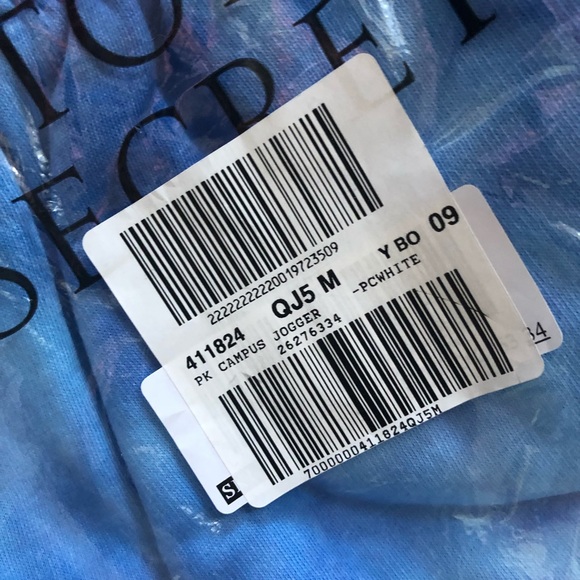 NWT SEALED PINK Campus Jogger & Pullover Sweatshirt OUTFIT SET MEDIUM - Picture 10 of 13